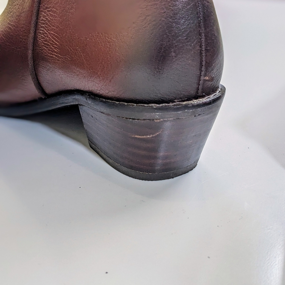 Vionic Jolene Ankle Boot Mocha Brown Leather. Size 5 - Picture 15 of 16